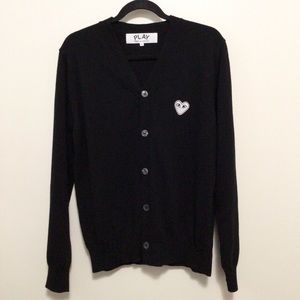 Comme des Garcons Play Cardigan XL